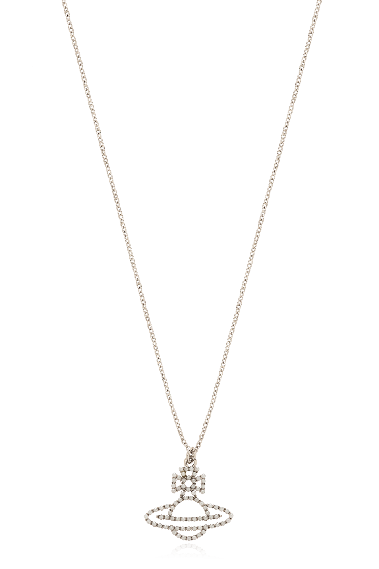 Silver Necklace with logo Vivienne Westwood
